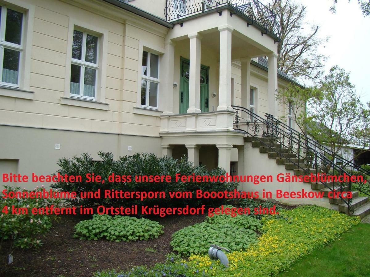 Boootshaus - Am Spreeufer Beeskow Exterior foto